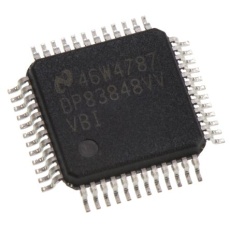 【DP83848IVV/NOPB】Texas Instruments イーサネットトランシーバ 100BASE-TX、10BASE-T、3.3 V、48-Pin LQFP