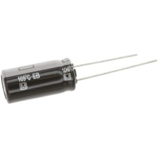 【EEUEB1J470】Panasonic コンデンサ 47μF, ,63V dc, EEUEB1J470
