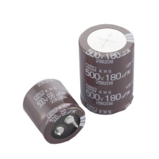【EKMS401VSN271MR25S】リード形 アルミ大形電解コンデンサ(270uF/400V)