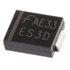 【ES3D】onsemi 整流ダイオード、3A、200V 表面実装、2-Pin DO-214AB (SMC) シリコンジャンクション 950mV