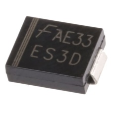 【ES3D】onsemi 整流ダイオード 3A 200V 表面実装 2-Pin DO-214AB(SMC)シリコンジャンクション 950mV