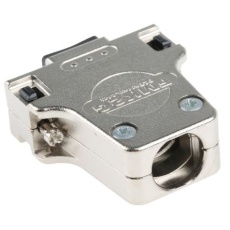 【FMK2G-K201-/-1731110060】FCT from Molex D-Sub バックシェエル FMK シリーズ 15 極 A コネクタシェルD-Sub  シルバー  FMK2G-K201 / 1731110060