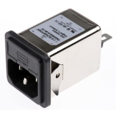【FN-9260S-6/06-10】Schaffner IECフィルタ スナップイン 6A 250 V ac, FN 9260S-6/06-10