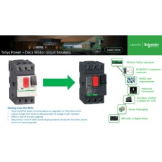 【GV2ME05】モータ保護回路ブレーカ Schneider Electric 0.63 → 1 A TeSys