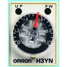 【H3Y-2-AC200-230-5S】Omron ソリッドステートタイマ H3Y、アナログ、オンディレー シングル動作 200 → 230 V ac