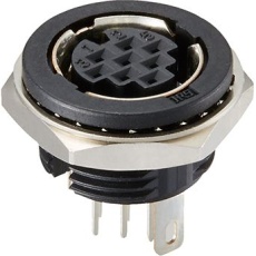 【HR12-10R-8SD(71)】丸型コネクタ 8極 ミニチュア スルーホール HR12-10R-8SD(71)