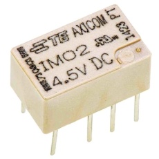 【IM02TS】TE Connectivity リレー 4.5V dc、2c接点 基板実装タイプ