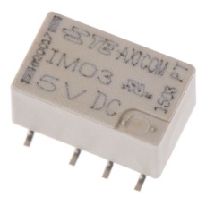 【IM03GR】TE Connectivity リレー 5V dc、2c接点 基板実装タイプ