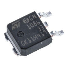 【LD1086DT33TR】電圧レギュレータ 低ドロップアウト電圧 3.3 V 3-Pin