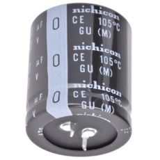 【LGU2G471MELC】ニチコン コンデンサ 470μF, ,400V dc, LGU2G471MELC