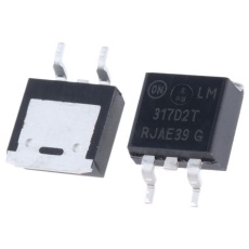 【LM317D2TR4G】電圧レギュレータ リニア電圧 1.2 → 37 V 3-Pin