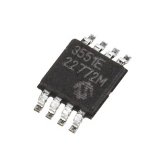 【MCP3551-E/MS】Microchip A/Dコンバータ、22ビット、ADC数:1、0.014ksps、MCP3551-E/MS