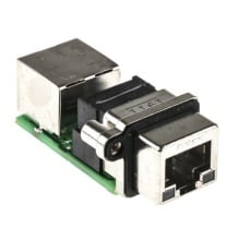 【MRJ578001】Amphenol ICC RJ45 モジュラーコネクタ、メス to メス、RJ45コネクタ、スルーホール、Cat5e、MRJ578001