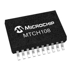 【MTCH108-I/SS】Microchip 静電容量 タッチスクリーンコントローラ IC、2.05 → 3.6 V、20-Pin SSOP