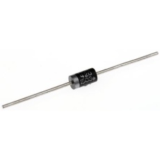 【MUR420RLG】onsemi 整流ダイオード 4A 200V スルーホール 2-Pin DO-201AD シリコンジャンクション 890mV