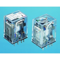 【MY2-AC200/220】パワーリレー 220V ac、2c接点 プラグイン タイプ