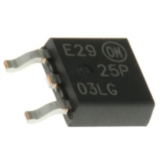 【NTD25P03LT4G】onsemi Pチャンネル MOSFET30 V 25 A 表面実装 パッケージDPAK(TO-252)3 ピン