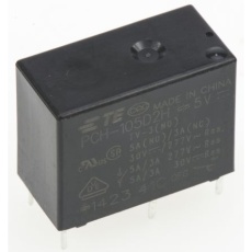 【PCH-105D2H】TE Connectivity リレー, 1c接点, 5V dc, 63 Ω