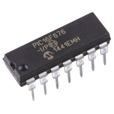 【PIC16F676-I/P】Microchip マイコン、14-Pin PDIP PIC16F676-I/P