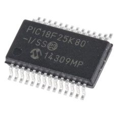 【PIC18F25K80-I/SS】Microchip マイコン、28-Pin SSOP PIC18F25K80-I/SS