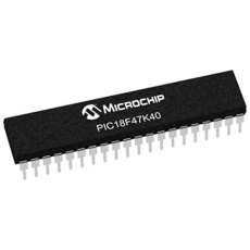 【PIC18F47K40-I/P】Microchip マイコン、40-Pin DIP PIC18F47K40-I/P
