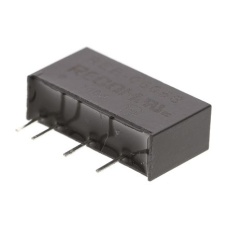 【REE-0505S】Recom DC-DCコンバータ Vout:5V dc 4.5 → 5.5 V dc、1W、REE-0505S