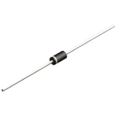 【RGP10M】onsemi ファストリカバリー 整流ダイオード 1A 1000V スルーホール 2-Pin DO-41 シリコンジャンクション 1.3V