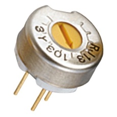 【RJ-13P-1K-OHM-(102)】半固定抵抗器(トリマポテンショメータ)1kΩ スルーホール 1回転型
