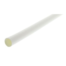【RNF-100-1/4-9-STK】TE Connectivity 熱収縮チューブ 収縮前 6.4mm 収縮後 3.2mm 白 RNF-100-1/4-9-STK