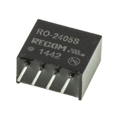 【RO-2405S】Recom DC-DCコンバータ Vout:5V dc 21.6 → 26.4 V dc、1W、RO-2405S