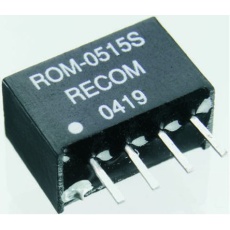 【ROM-0505S】Recom DC-DCコンバータ Vout:5V dc 4.5 → 5.5 V dc、1W、ROM-0505S