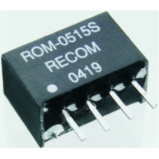【ROM-0505S】Recom DC-DCコンバータ Vout：5V dc 4.5 → 5.5 V dc 1W ROM-0505S