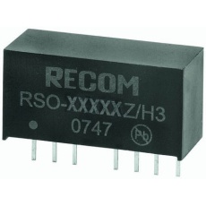 【RSO-1205SZ】Recom DC-DCコンバータ Vout：5V dc 4.5 → 18 V dc 1W RSO-1205SZ