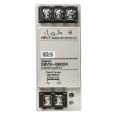 【S8VS-06024】Omron DINレール取付け用スイッチング電源、S8VS-06024、出力:2.5A、定格:60W 入力電圧:ac 出力電圧:dc 24V dc/