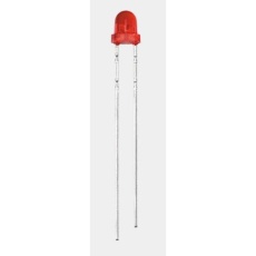 【SLR-332YC3F】LED 黄 スルーホール実装 3 mm 砲弾型(T-1)