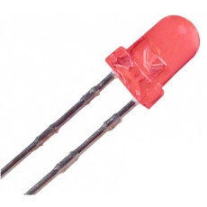 【SLR-343VR3F】LED 赤 スルーホール実装 3 mm 砲弾型(T-1)