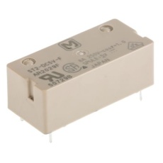 【ST2-DC5V-F】パワーリレー 5V dc DPNO 基板実装タイプ