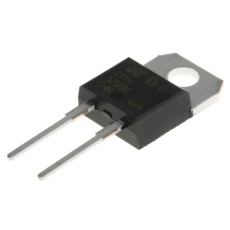 【STTH1210DI】STマイクロ 整流ダイオード 12A 1000V スルーホール 2-Pin TO-220F シリコンジャンクション 2V
