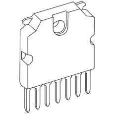 【TB6643KQ(O.8)】モータドライバIC、10 → 45 V、7-Pin HSIP ブラシ付きDC
