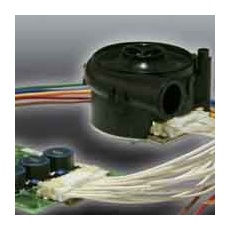 【TF037F-2000-P】軸流ファン 電源電圧:24 V dc、DC、50.5 x 53.78 x 34.3mm