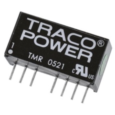 【TMR-0521】TRACOPOWER DC-DCコンバータ Vout:±5V dc 4.5 → 9 V dc、2W、TMR 0521