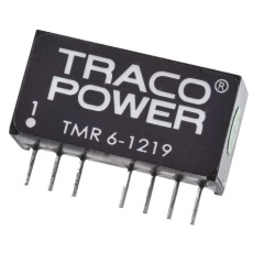 【TMR-6-1219】TRACOPOWER DC-DCコンバータ Vout:9V dc 9 → 18 V dc、6W、TMR 6-1219