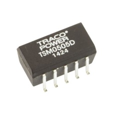 【TSM-0505D】TRACOPOWER DC-DCコンバータ Vout:±5V dc 4.5 → 5.5 V dc、1W、TSM 0505D