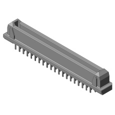 【TX24-80R-6ST-N1E】基板接続用ピンヘッダ(80極 ピッチ：1.27mm 2列)