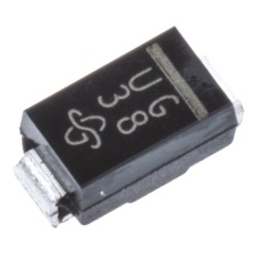 【US1G-E3/5AT】ファストリカバリー 整流ダイオード 1A 400V 表面実装 2-Pin DO-214AC(SMA)シリコンジャンクション 1V
