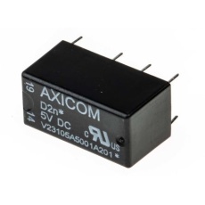 【V23105A5001A201】TE Connectivity パワーリレー 5V dc, 2c接点 基板実装タイプ