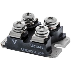 【VS-UFB280FA20】Vishay ファストリカバリー 整流ダイオード、175A、200V 表面実装、4-Pin SOT-227 1.1V