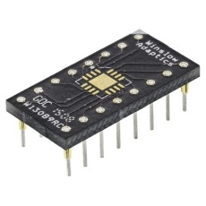 【W13089RC】Winslow IC変換アダプタ 16ピン メス QFN 16極 0.65 mm, 2.54 mm ピッチ W13089RC