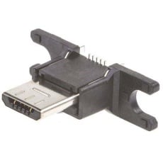 【ZX80-B-5SA(30)】Hirose USBコネクタ B タイプ オス 下部実装 ZX80-B-5SA(30)