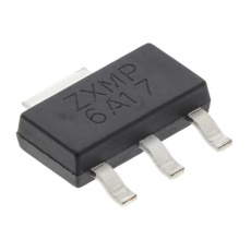 【ZXMP6A17GTA】DiodesZetex Pチャンネル MOSFET60 V 4.3 A 表面実装 パッケージSOT-223 3 + Tab ピン